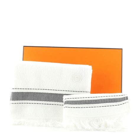 hermes hand towel